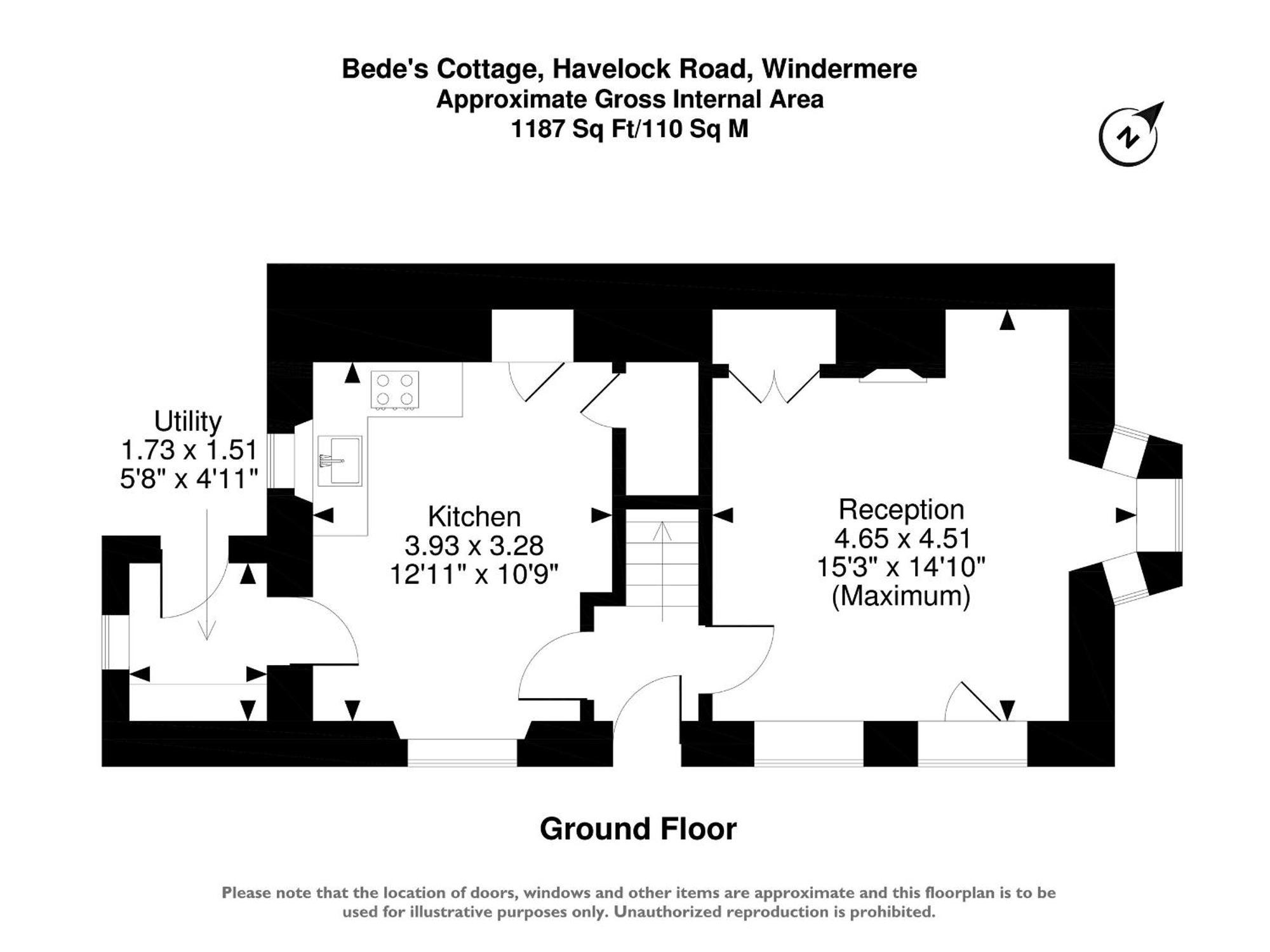 Bedes Cottage Windermere Ngoại thất bức ảnh